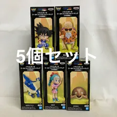 未開封 DRAGON BALL ワールドコレクタブルフィギュア 孫悟空 他 フィギュア 5個セット SF7F30 c111のサムネイル