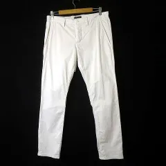 アーバンリサーチ URBAN RESEARCH パンツ テーパードパンツ コットン ストレッチ L オフホワイトのサムネイル