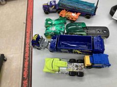 新品未使用】B/Oトミカ 日本製 後期型トレーラーシリーズ ブルドーザー