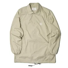 DROLE DE MONSIEUR ドロールドムッシュ NFPM JACKET ロゴプリントコーチジャケット S ベージュ ナイロン ブルゾン アウター mc59267のサムネイル