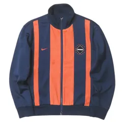 F.C.R.B. エフシーアールビー PDK WARM UP JACKET ストライプ ウォームアップジャケット 106885 S ネイビー/オレンジ F.C.Real Bristol ブリストル NIKE トラック ジャージー アウター j3499のサムネイル