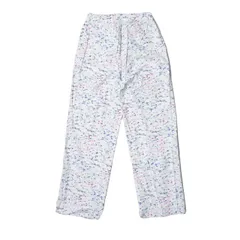 新品 Niche. ニッチ 20SS 日本製 Facil Pants USA FABRIC イージーパンツ L ホワイト 総柄 ボトムス g2953のサムネイル