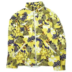 Battenwear バテンウェア アメリカ製 Team Jacket フラワープリント チームジャケット 124-01-0042 XS イエロー ブルゾン アウター g7157のサムネイル