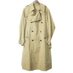 AURALEE オーラリー 20SS 日本製 FINX POLYESTER BIG TRENCH COAT フィンクスポリエステル ビッグトレンチコート A20SC01FP 3 BEIGE アウター mc68231のサムネイル