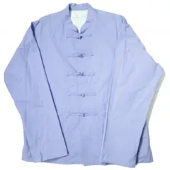Graphpaper グラフペーパー 18SS 日本製 Original Typewriter Kung-fu Jacket オリジナルタイプライター カンフージャケット GM181-20036 2 ライトブルー アウター g8627のサムネイル