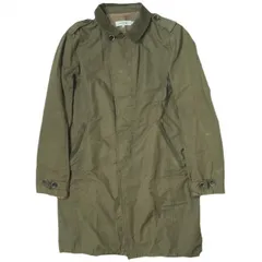 nonnative ノンネイティブ 日本製 OFFICER COAT - C/P TWILL WAX COATED ワックスコーティング オフィサーコート NN-J1901 0 OLIVE ステンカラー ミリタリー アウター g11528のサムネイル