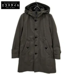 BLACK LABEL CRESTBRIDGE　ブラックレーベルクレストブリッジ　ブラウン ウールブレンドラミネートシティーパーカー　Mのサムネイル