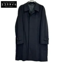 BrooksBrothers　ブルックスブラザーズ　ブラック カシミヤ100 ステンカラーコート　38のサムネイル