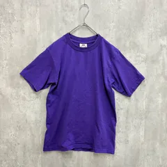 【USA古着】PRO CLUB プロクラブ　クルーネック 半袖 Tシャツ　HEAVY WEIGHT 6.5oz　S パープル系　古着のサムネイル