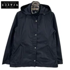 Aquascutum　アクアスキュータム　5003204088 ネイビー 2WAY タフタパーカー テーラードジャケット　8のサムネイル