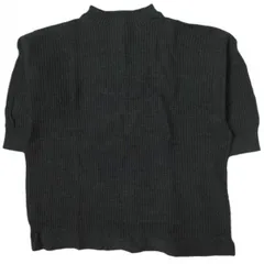 Geo Trowark x BEAMS BOY ジオトロワーク ビームスボーイ 別注 ガンジーニット 6分袖 ONE SIZE ブラック(スミクロ) セーター プルオーバー トップス g10818のサムネイル