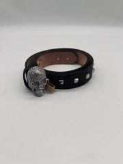 ロナルドピノー RONALD PINEAU レザーベルト　スワロフスキー RONALD PINEAU ロナルドピノー スワロフスキー レザーベルト - メルカリ