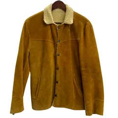 リーバイス Levi's 50's 60's ショートホーン スエードレザー ボア ランチジャケット ジャケット ベージュ 201MT-6391 VBのサムネイル