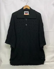 MAISON SPECIAL メゾンスペシャル オーバーニット ポロシャツ 11221361327 サイズ：02 カラー：ブラック メンズ トップスのサムネイル