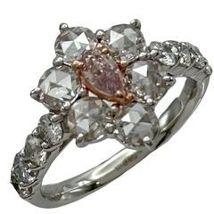 天然無処理 ピンクダイヤモンド カラーレス計1.007￼ct FIPP 中宝研ソ 天然無処理 ピンクダイヤモンド カラーレス計1.007￼ct FIPP 中宝研ソ