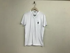 本物グレイダニエレアレッサンドリーニGREYDANIELEALESSANDRINIコットンロゴポケット刺繍半袖Tシャツメンズサーフアメカジミリタリーストリートスケーターワークビジネススーツモードスポーツバイカーロックゴルフ白ホワイトイタリア製Sのサムネイル