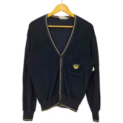 エルメネジルドゼニア Ermenegildo Zegna イタリア製 ワッペン コットン パイル カーディガン メンズ  48のサムネイル