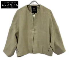 DRAWER　ドゥロワー　6522-299-0590 ベージュ ドロップスリーブジャケット　36のサムネイル