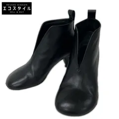 JILSANDER　ジルサンダー　JS35026A Vカット レザー ブーティ　35のサムネイル