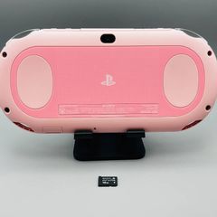 美品】PlayStation Vita 2000 ピンク/ホワイト PCH-2000 メモリー