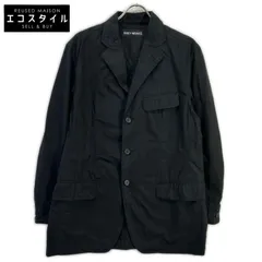 ISSEY MIYAKE　イッセイミヤケ　07年 ME71FU111 ブラック コットン 3Bテーラードジャケット　3のサムネイル