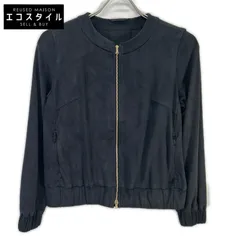 TATRAS　タトラス　LTA18A4644 ブラック BLAZER ノーカラー スエード ジャケット　01のサムネイル