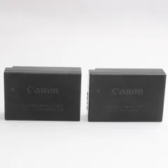 ❤️ほぼ未使用品❤️⭐️純正品⭐️❤️２個セットでお買い得❤️✨紛失時や予備としても大変便利✨❤️キャノン Canon LP-E17❤️のサムネイル