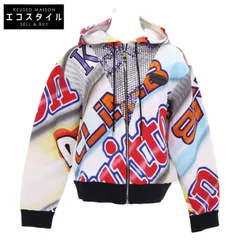 LOUIS VUITTON　ルイヴィトン　【国内正規】RW211B EJ9F FKSB98 スパンコール グラフィックステートメント ジップアップ パーカー　Sのサムネイル