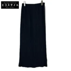 ISSEY MIYAKE　イッセイミヤケ　IM61-FG709 ブラック ロングスカート　Mのサムネイル