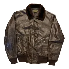 50s U.S.N. G-1 Flight Jacket L.W. Foster MIL-J-7823(AER) CONMAR Zip Size 42/50年代製 G-1 レザージャケット 42　【F570】のサムネイル