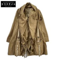 MARITHE FRANCOIS GIRBAUD　マリテフランソワジルボー　F7-7123 ベージュ ギミックジャケット モッズコート　Mのサムネイル