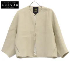 DRAWER　ドゥロワー　6522-299-0590 ベージュ ドロップスリーブジャケット　36のサムネイル