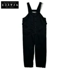 Engineered Garments　エンジニアードガーメンツ　ブラック PC Poplin サイドアジャスター オーバーオール　Sのサムネイル