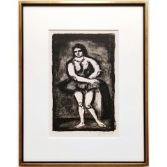 ラウル・デュフィ 画家への手紙 電気の精 1965年 リトグラフ 版画