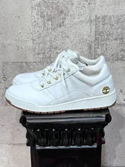 美品 ティンバーランド レザースニーカー BRIDGTON OXFORD ホワイト A18HS 白 27.5cmワイド Timberlandブリッジトンオックスフォードのサムネイル