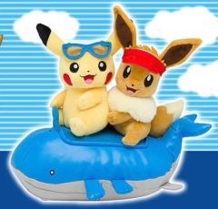 ポケモンセンター ピカチュウ ぬいぐるみ summer life 夏休み オス