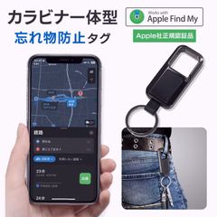 [무료 배송] 스마트 태그 iPhone 위치 정보 추적 카라비나 어린이 검색 태그 애완 동물 노인 잃어버린 분실 분실 방지 소형 자동차 이동 경로 표시 무료 배송 3M ◇ 카라비나 검색 태그 코드 : 43952
