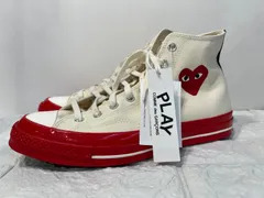 PLAY COMME des GARCONS × CONVERSE 　プレイ　コムデギャルソン　コンバース　スニーカー　　CHUCK 70  チャック 70  ハイカットモデル  A018794Cのサムネイル