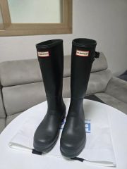 HUNTER レインブーツ ブラック US9/27cm - メルカリ
