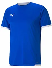 プーマ PUMA サッカー TEAMLIGA ゲームシャツ メンズ 練習着 プラクティスシャツ トレーニング 部活 クラブ 丸首 半袖 ランニング スポーツウェア ドライセル ロゴ  705150 02 ELECTRICBLUELEMONのサムネイル
