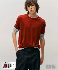 50 NOIRER(ノイア) レイヤード ロングスリーブ Tシャツのサムネイル