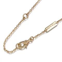 ヴァンクリーフ&アーペル フォルサ チェーンネックレス カットアズキ 42cm K18PG #195658のサムネイル