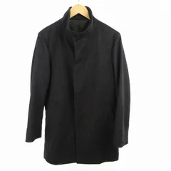 タケオキクチ TAKEO KIKUCHI 2 コート 2513/AH070-95090 スタンドカラー カシミア混 ウール ブラック チャコールグレー アウターのサムネイル