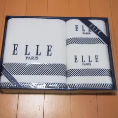 ELLE PARIS エル パリ タオルセット バスタオル フェイスタオル ウォッシュタオルのサムネイル