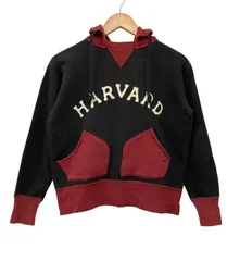 FREEWHEELERS フリーホイーラーズ HARVARD THE GAME アタッチドフード スウェットパーカー サイズ36 中古 D4のサムネイル