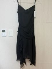 ど*ん様 ワンピースオブロック カバーオール チェンジボタン 生成り