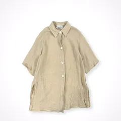 MaxMara / ピュアリネンロングシャツ 白タグ 参考定価：60,000程度 SIZE:38のサムネイル