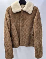 LOUIS VUITTON/ルイ・ヴィトン 20AW HJL62EYGL シアリングエンボス モノグラム ムートンジャケット ラムシープスキン/羊革 メンズアウター コート ABランク 69のサムネイル