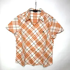 BURBERRY LONDON チェック レディース シャツ サイズ46=13号前後（LL～XL相当）【NK044】のサムネイル