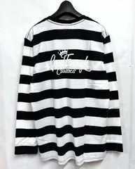 00s 裏原ヴィンテージ GOODENOUGH｜グッドイナフ CLASSIC LOGO ボーダー ロンTのサムネイル